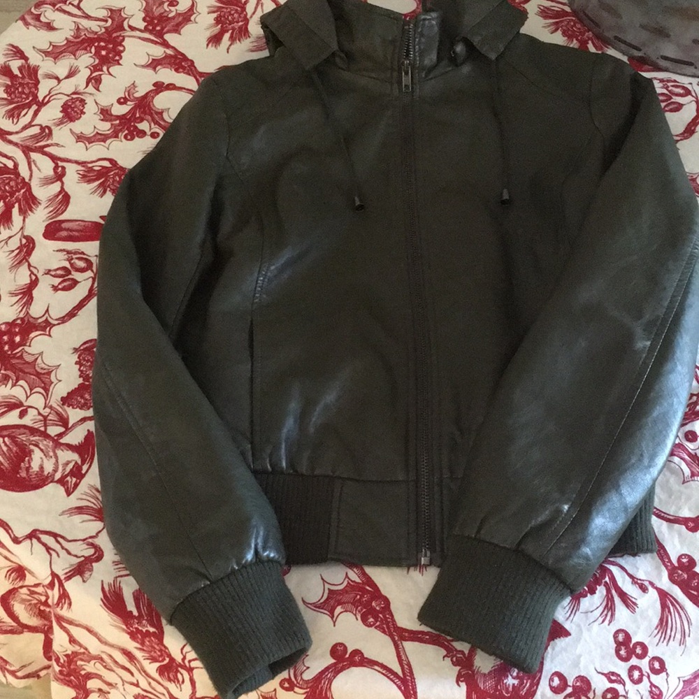 Leather jacket